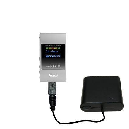 AA Battery Pack Charger compatible with the iClick Sohlo G5