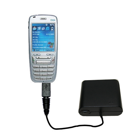 AA Battery Pack Charger compatible with the i-Mate SP3 Smartphone