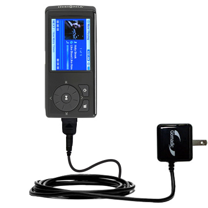 Wall Charger compatible with the Insignia 2GB MP3 Player