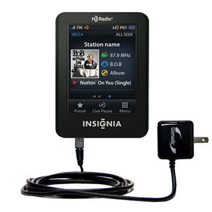 Wall Charger compatible with the Insignia NS-HD02 HD Radio