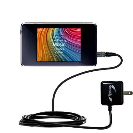 Wall Charger compatible with the iRiver Clix 2 (Clix2 / U20)