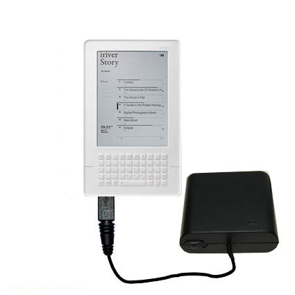 Portable Emergency AA Battery Charger Extender suitable for the iRiver Story - with Gomadic Brand TipExchange Technology
