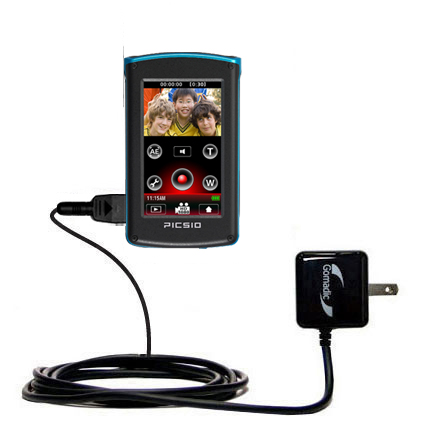 Wall Charger compatible with the JVC GC-WP10AUS