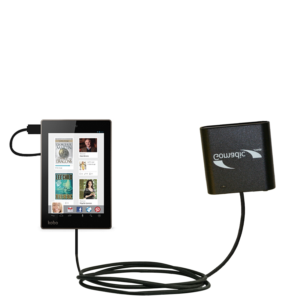 AA Battery Pack Charger compatible with the Kobo Arc 7 / Arc 7 HD