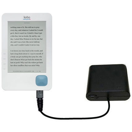 AA Battery Pack Charger compatible with the Kobo eReader