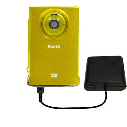 AA Battery Pack Charger compatible with the Kodak Mini HD Video Camera