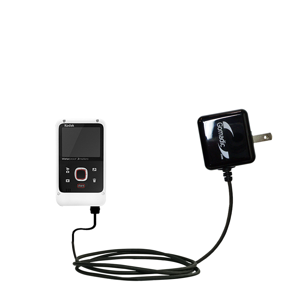 Wall Charger compatible with the Kodak Playfull Ze2