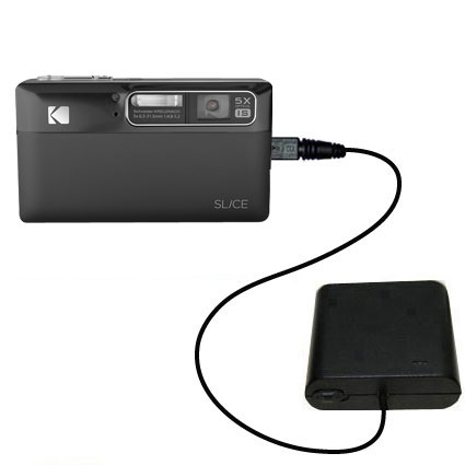 AA Battery Pack Charger compatible with the Kodak SLICE touchscreen