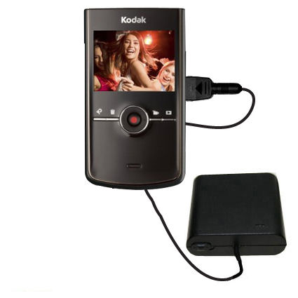 AA Battery Pack Charger compatible with the Kodak Zi8 Pocket Video Camera