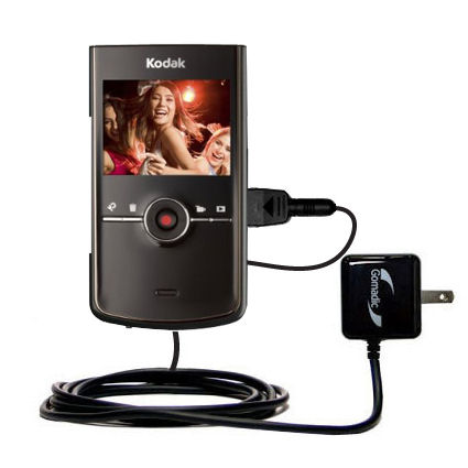 Wall Charger compatible with the Kodak Zi8 Pocket Video Camera