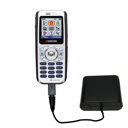 AA Battery Pack Charger compatible with the Kyocera Dorado