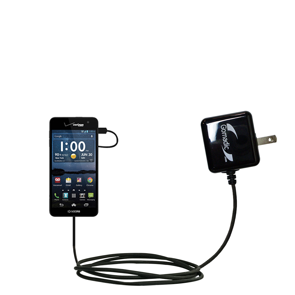 Wall Charger compatible with the Kyocera Hydro Elite