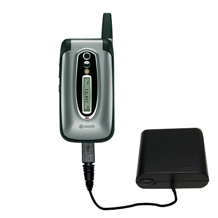 AA Battery Pack Charger compatible with the Kyocera KX16