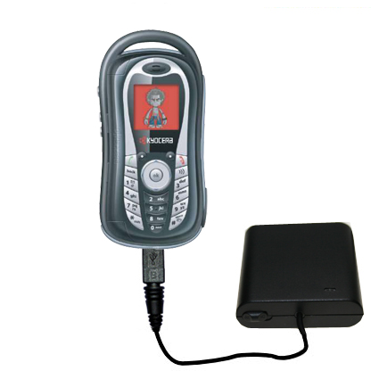 AA Battery Pack Charger compatible with the Kyocera Strobe
