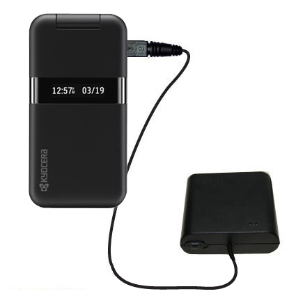 AA Battery Pack Charger compatible with the Kyocera Tomo S2410