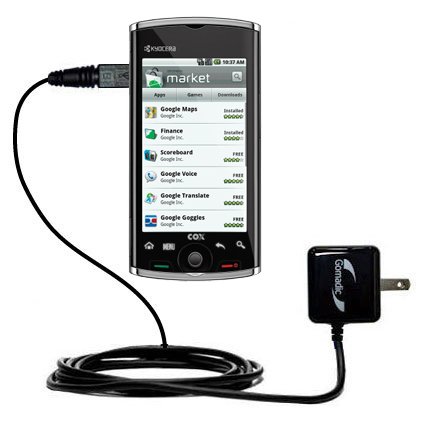 Wall Charger compatible with the Kyocera Zio M6000