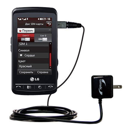 Wall Charger compatible with the LG  KS660