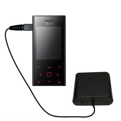 AA Battery Pack Charger compatible with the LG Chocolate BL42
