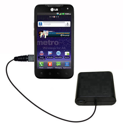 AA Battery Pack Charger compatible with the LG Connect 4G / MS840