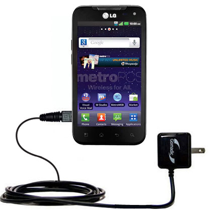 Wall Charger compatible with the LG Connect 4G / MS840