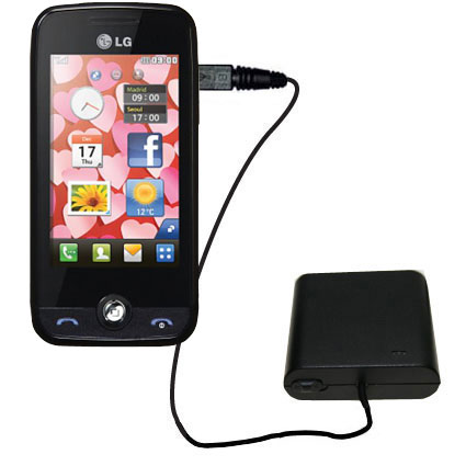 AA Battery Pack Charger compatible with the LG Cookie Fresh (GS290)