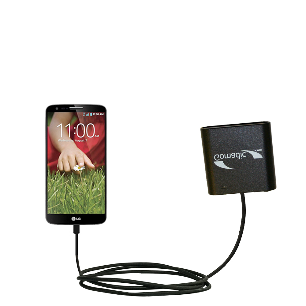 AA Battery Pack Charger compatible with the LG G2