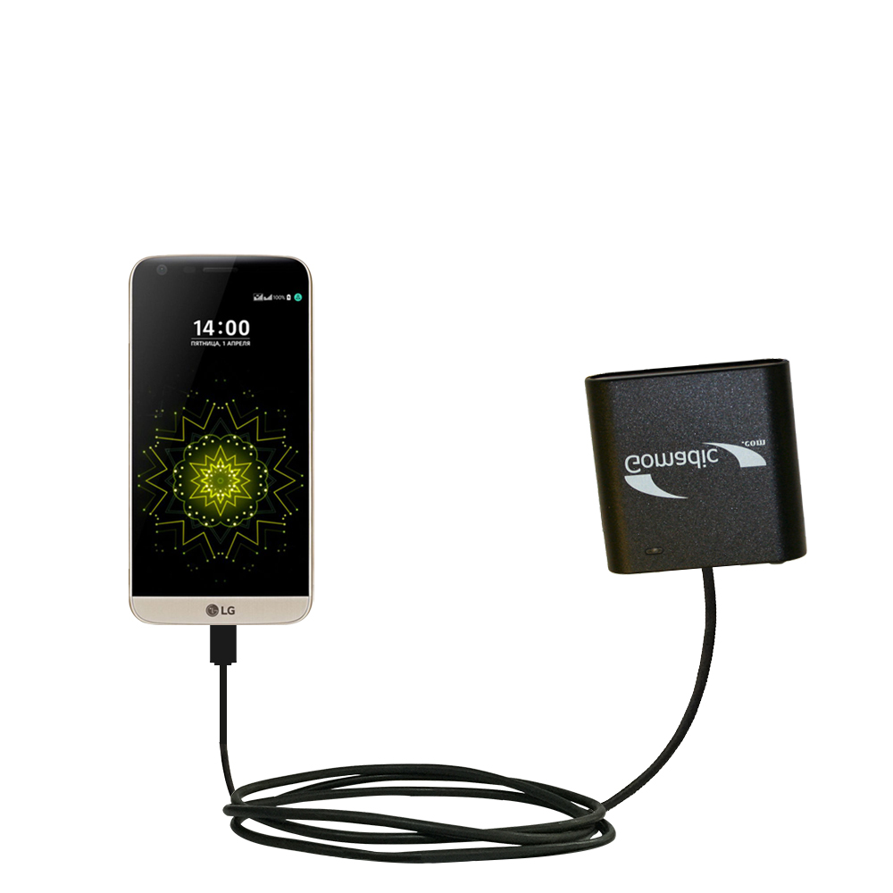 AA Battery Pack Charger compatible with the LG G5