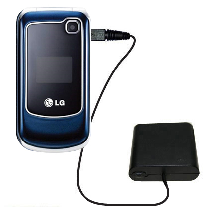 AA Battery Pack Charger compatible with the LG GB250