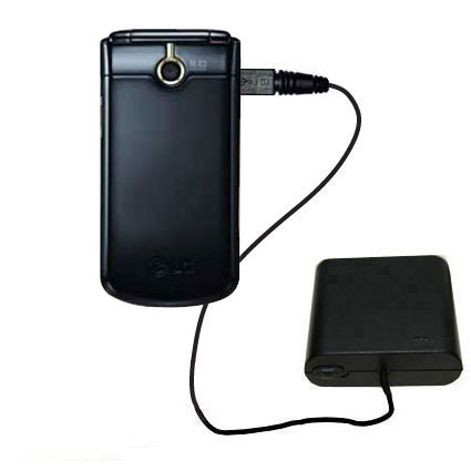 AA Battery Pack Charger compatible with the LG GD350