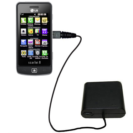 AA Battery Pack Charger compatible with the LG GM600