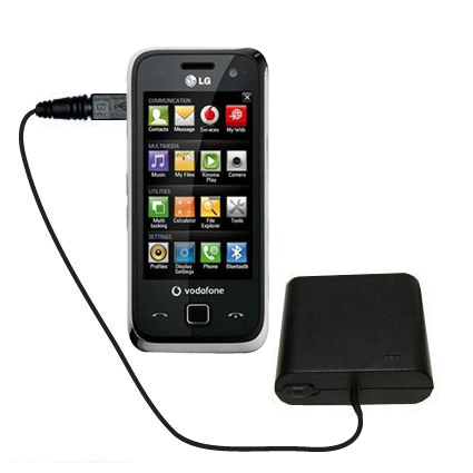 AA Battery Pack Charger compatible with the LG GM750
