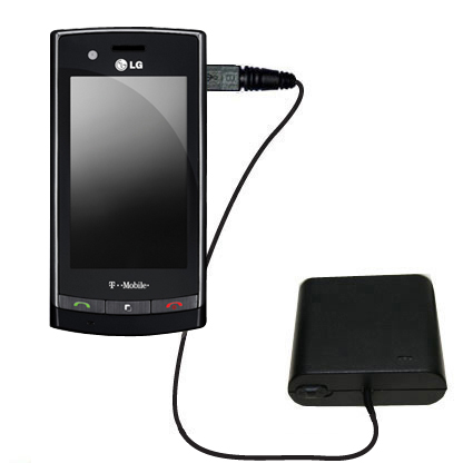 AA Battery Pack Charger compatible with the LG GT500