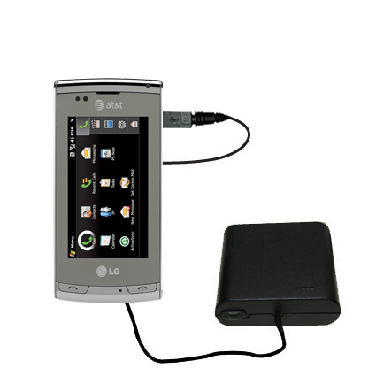 AA Battery Pack Charger compatible with the LG Incite