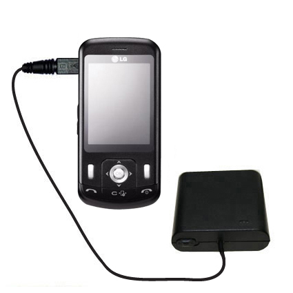 AA Battery Pack Charger compatible with the LG KC780