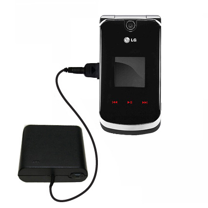 AA Battery Pack Charger compatible with the LG KG810
