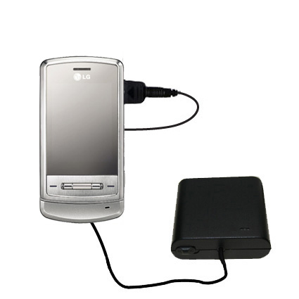 AA Battery Pack Charger compatible with the LG KG970 Shine
