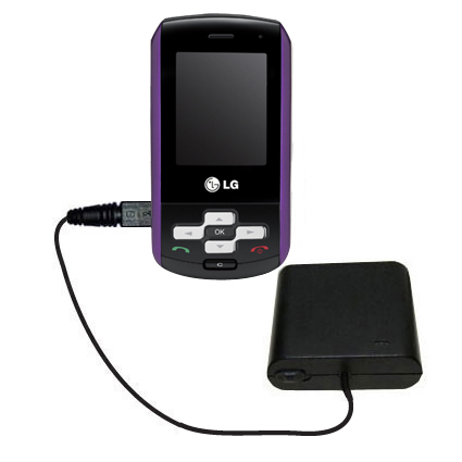 AA Battery Pack Charger compatible with the LG KP265