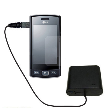 AA Battery Pack Charger compatible with the LG LG Bali