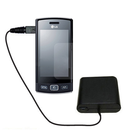 AA Battery Pack Charger compatible with the LG LG GM360 Viewty Snap