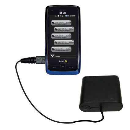 AA Battery Pack Charger compatible with the LG LN510