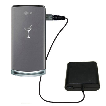 AA Battery Pack Charger compatible with the LG Lollipop GD580