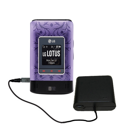 AA Battery Pack Charger compatible with the LG Lotus
