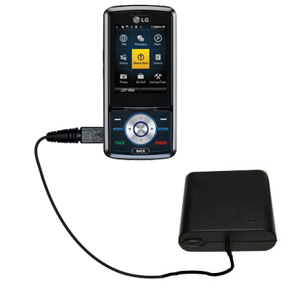 AA Battery Pack Charger compatible with the LG LX290