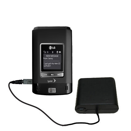 AA Battery Pack Charger compatible with the LG LX600