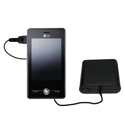 AA Battery Pack Charger compatible with the LG MS25