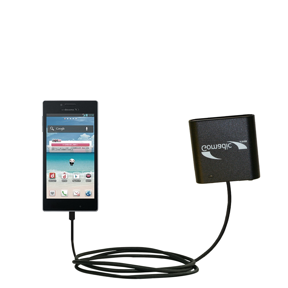 AA Battery Pack Charger compatible with the LG Optimus GJ