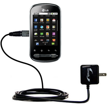 Wall Charger compatible with the LG Optimus Me P350