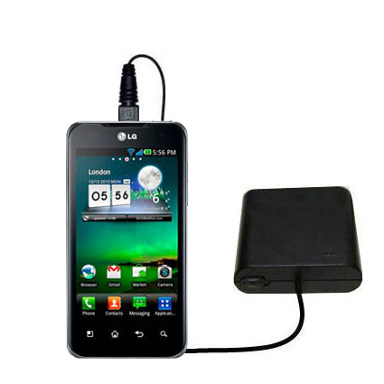 AA Battery Pack Charger compatible with the LG Optimus True HD