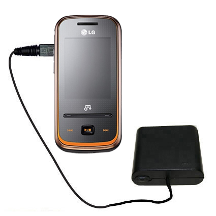 AA Battery Pack Charger compatible with the LG Quantum