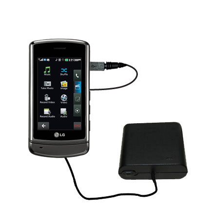 AA Battery Pack Charger compatible with the LG Spyder